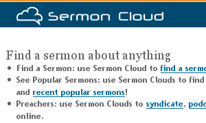 Sermon Cloud