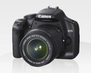 Canon 450D DSLR Camera