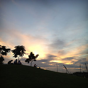 Sunset at Punggol Waterway