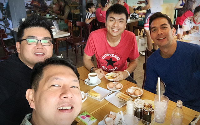 Yong Wei, Alvin Chia, Steve Lai, Nick Pan