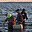 everyone crabbing in the twilight