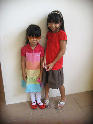 Clié and Cleo CNY Day 1 Outfits