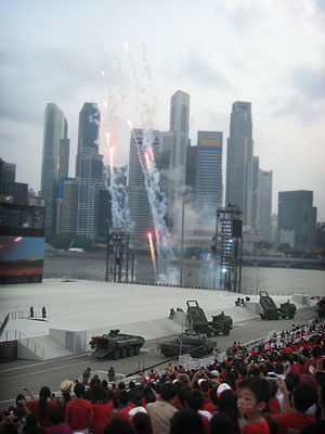 20110809_ndp04 The military came out in full might