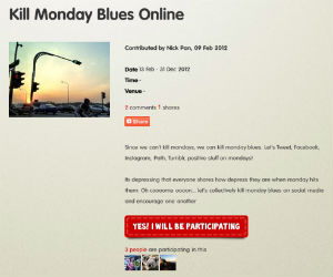 Kill Monday Blues Online