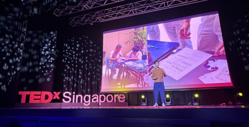 Louis at TedxSingapore 13 Sep 2025