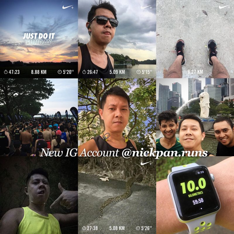 Runni Instragram New Instagram Account for my Runs – nickpan.com